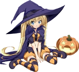 Telegram sticker 🎃 🔥Halloween Love→ @stickers_love_bot