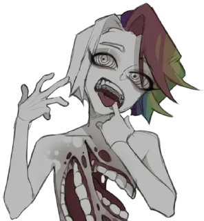 Telegram sticker 🎃 🔥Halloween Love→ @stickers_love_bot