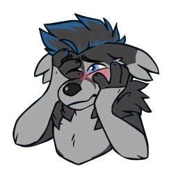 Telegram sticker 😖 Фуряхи💙 @stickrubot