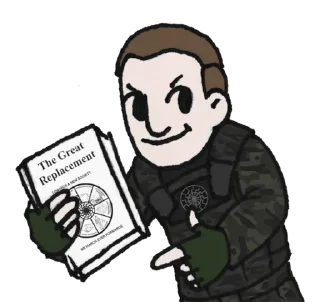 Telegram stiker 📕 Tarrant Brenton @TgEmodziBot