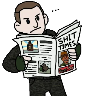 Telegram stiker 📰 Tarrant Brenton @TgEmodziBot