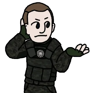 Telegram stiker 🤔 Tarrant Brenton @TgEmodziBot