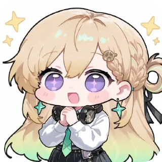 Telegram sticker 😚 Nanami2