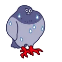 Video sticker 😰 둘기콘