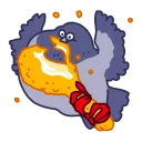 Telegram sticker 🍗 둘기콘