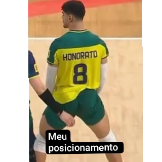 Telegram sticker 👍 Vôlei Br da zueira