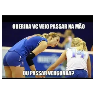 Telegram sticker 👍 Vôlei Br da zueira