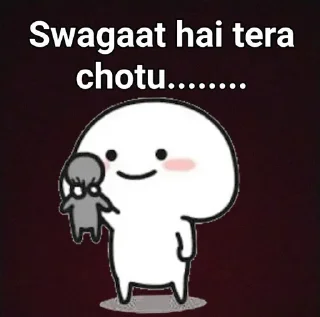 Telegram stiker 🤔 @MRutkarshpandey's HellBot Vol.1