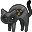 Video sticker 🐈‍⬛ реакции д�...