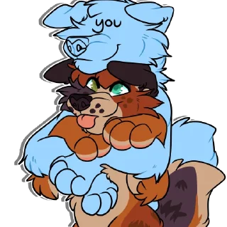 Telegram sticker 🤗 Dakota