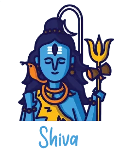 Telegram stiker 🕉️ Hindu Gods • @HinduStickers_HinduStuff