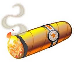 Telegram sticker 🎁 Vintage Cigar by @GiftChanges