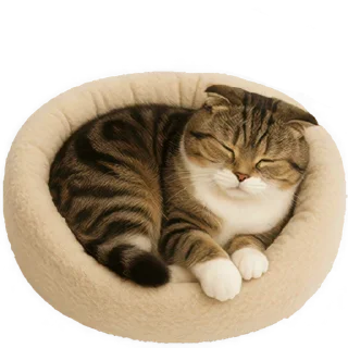 Telegram sticker 😴 Шотландский кот @Nyasticks
