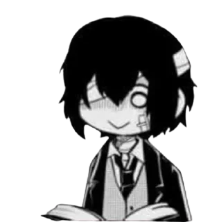 Telegram stiker 😥 bungou stray dogs @animestickerchannel