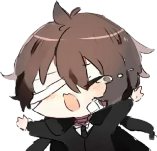 Video sticker 😭 bungou stray dogs @animestickerchannel