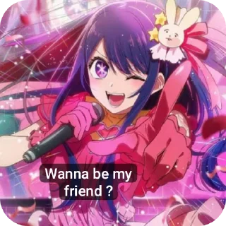 Video sticker 👄 Ai hoshino