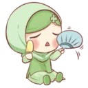 Telegram sticker 😩 Muslim Girl 🧕🏻 ~ @Pixels_nft
