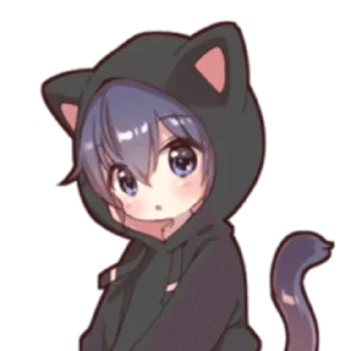 Telegram sticker ⭐ кошкомальчик :: @fStikBot