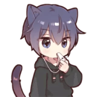 Video sticker ⭐ кошкомальчик :: @fStikBot