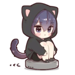 Telegram sticker ⭐ кошкомальчик :: @fStikBot