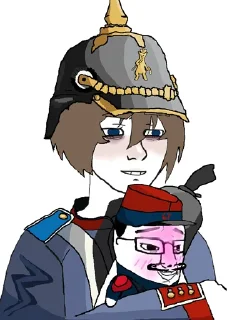 Телеграм стикер 🇩🇪 @wojak_history | GERMANY