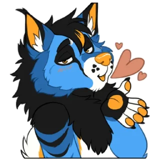 Telegram sticker 😘 Kisho
