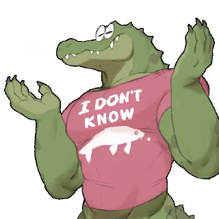 Telegram sticker 🤷‍♂️ Chorizo & Friends