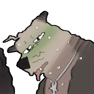 Telegram sticker 🤢 Chorizo & Friends