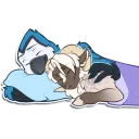 Телеграм стикер ☺️ Lambchops Sticker Pack