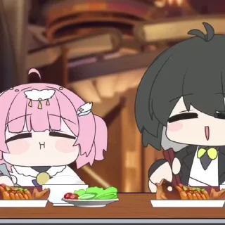 Video sticker 🌟 Aemeath_Chibi :: @fStikBot