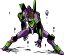 Telegram sticker 😶 EVANGELION :: @line_stickers