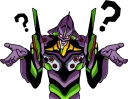 Telegram sticker 🤔 EVANGELION :: @line_stickers