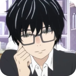 Video sticker 💇 - ᗷY @ahMshY 𓉮 . Sangatsu no Lion
