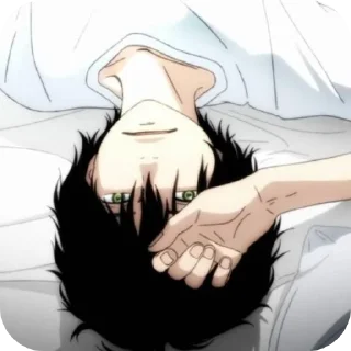 Telegram sticker 😓 - ᗷY @ahMshY 𓉮 . Sangatsu no Lion