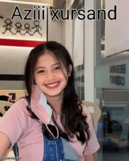 Video sticker 🥰 Fayoza @Qonshubot