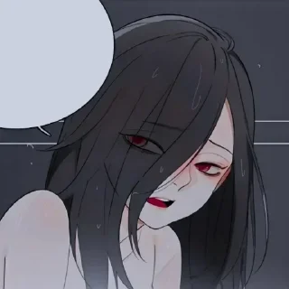 Telegram sticker ♠️ 🌸Beautiful Anime→ @stickers_love_bot