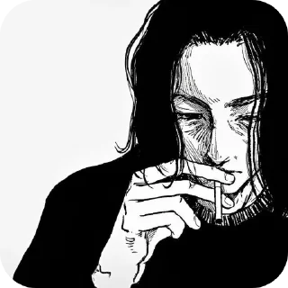 Telegram sticker ✋ Rich