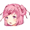 Sticker 😮 Doki Doki Literature Club @TgEmodziBot