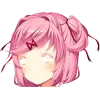 Sticker 😶 Doki Doki Literature Club @TgEmodziBot