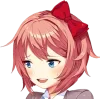 Sticker 😅 Doki Doki Literature Club @TgEmodziBot