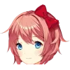 Sticker 🙂 Doki Doki Literature Club @TgEmodziBot