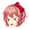 Sticker 😖 Doki Doki Literature Club @TgEmodziBot