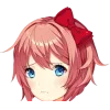 Sticker 🙁 Doki Doki Literature Club @TgEmodziBot