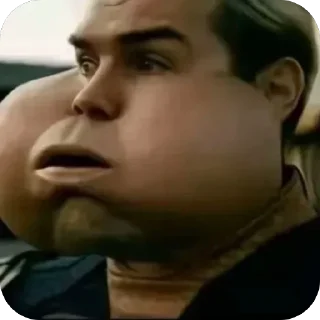 Telegram sticker 🫥 Caras de cu