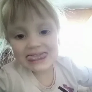 Video sticker 😛 devochka iz anime