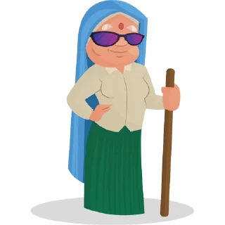 Video sticker 👵 हरियाणवी अम्मा @PunjabiSticker