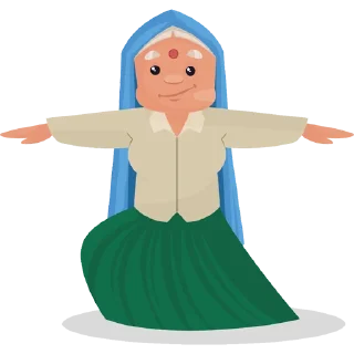 Telegram sticker 👵 हरियाणवी अम्मा @PunjabiSticker