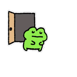 Video sticker 🐸 Fric animated stickers pack 2