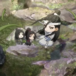 Video sticker 😎 Mo dao zu shi CHIBI #2 by Loxopydka