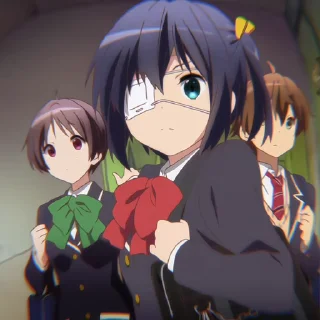 Video sticker 🧐 Rikka Takanashi @Rucodellllstick